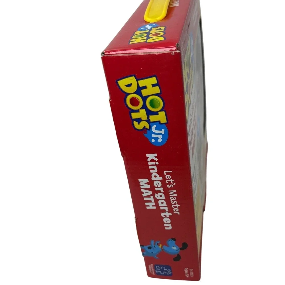 Educational Insights Hot Dots Jr Let's Master‎ Kindergarten Math Ace Pen & Books